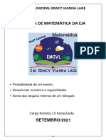 Matemática Eja - Setembro