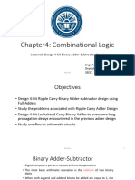 Lecture3 Chapter4 - Design 4-Bit Ripple Carry Binary Adder-Subtractor Circuit