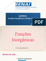 Funçoes Ácidos e Bases.