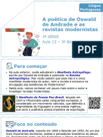 Aluno - A Poética de Oswald de Andrade e As Revistas Modernistas - 2