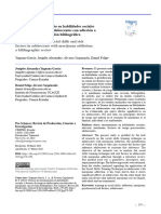 Técnica de Entrenamiento en Habilidades Sociales y Factores de Riesgo en Adolescentes Con Adicción A La Marihuana