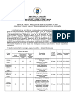 Edital N. 045.2023 - Abertura de Concurso TAEs