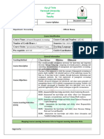 Course Syllabus Fall October 15 - ACC 632