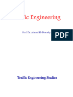 Traffic Engineering Studies