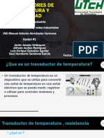 Transductores de Temperatura