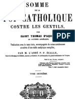 Somme de La Foi Catholique Contre Les Gentils (Tome 2)