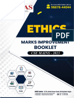 Ethics Marks Improvement Booklet 2023