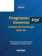 Cabo Verde Programme of Government 2021 2026