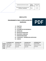 (3.1.7) SGC-CL-P33 - Procedimiento - de - Instalacion - de - Vidrios - y - Mamparas