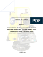 Informe Topografico Canales