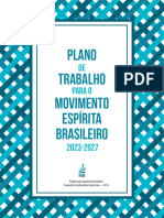 Plano de Trabalho Movimento Espírita Brasileiro