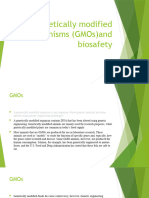 Genetically Modified Organisms (Gmos) and Biosafety