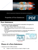 ME1823 - Properties of Pure Substances