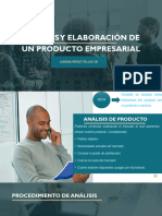 Análisis y Elaboración de Un Producto Empresarial