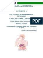 Agabriela - Arriaga - Unidad 1 - Actividad 2 - CONTROL NEUROENDOCRINO DEL METABOLISMO