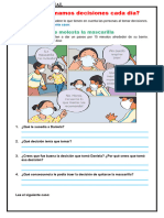 Cómo Tomamos Decisiones Cada Día SEMANA 3 - 24 de Marzo