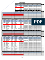 Horarios 11 - 17 Nov