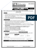 (Physics Chemistry) : Time Allotted: 2 Hrs. MAX.M.200