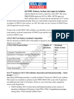 Cmat Syllabus PDF 2023 - 0