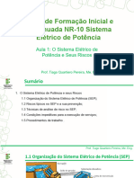 Aula 1 - O Sistema Elétrico de Potência e Seus Riscos