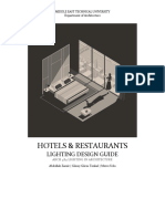 Hotels Amp Restaurants Lighting Design Guide