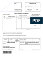 Securite Sociale Destinataire: A Fournir Au Plus Tard Le: Même Avec La Mention Néant