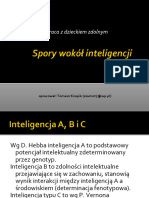 Spory INTELIGENCJA