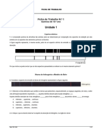 Ficha de Trabalho 01 - QUIM 10-1