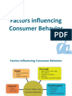 Factors Influencing Consumer Behavior