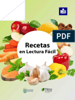 Recetas en Lectura Facil