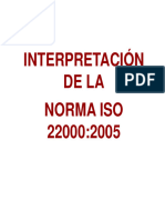 ISO 22000 - Interpretacion