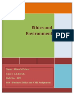 Environmental Ethics