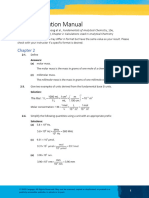 Student Solution Manual: 2-1. Define Answers: (A) Molar Mass