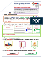 Ficha Matematica Sumas Sin Canje Jueves 30 de Setiembre