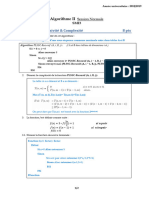 Examen Algorithme II 2018-2019