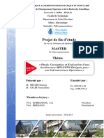 Etude Conception Et Evaluation D'une Architecture MPLSVPN Désignée Pour Une Infrastructure Opérateur