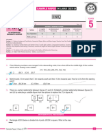 Imo Sample Paper Class-5