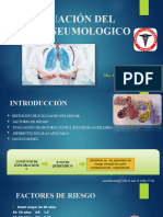 Evaluación Del Riesgo Neumologico