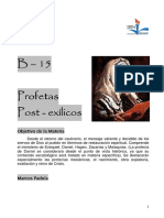 Profetas Post-Exilicos