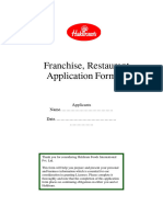 Haldiram Franchise Restaurant Application Form-3