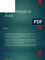 Epidemiological Study 1