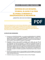 En Defensa de Los Bosques Bolivianos