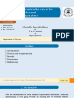 An Alegbraic Approach To The Study of Vibrational Spectra of Hydrogen Cyanide (HCN)