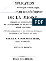 Explication Littérale, Historique Et Dogmatique Des Prières Et Des Cérémonies de La Messe (Tome 4)