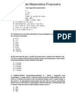 Avaliação Matemática Financeira p1