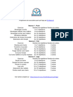 Programme de Musculation Push Pull Legs