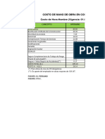 Planilla de CV