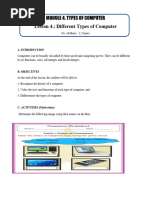 Computer Fundamentals MODULE 4 LESSON 1