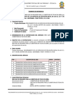 TDR - Estructura Metalica