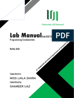 Lab Manual Shameerijaz